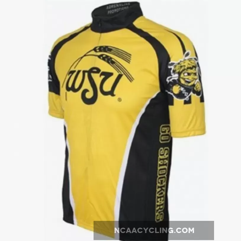 WSU Wichita State University Shockers Cycling Short Sleeve Jersey