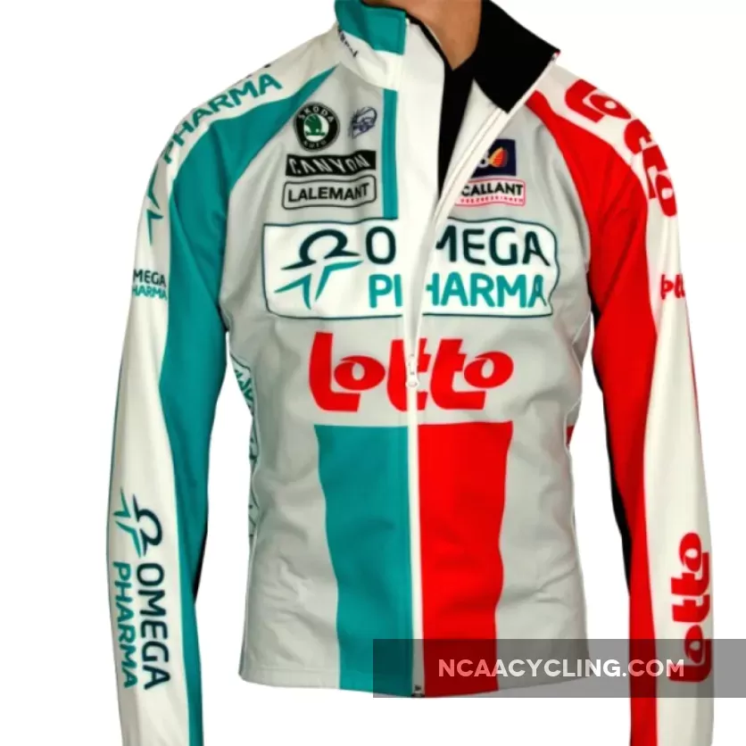OMEGA PHARMA-LOTTO 2011 Vermarc Radsport-Profi-Team Winter Fleece Long Sleeve Jersey Jacket