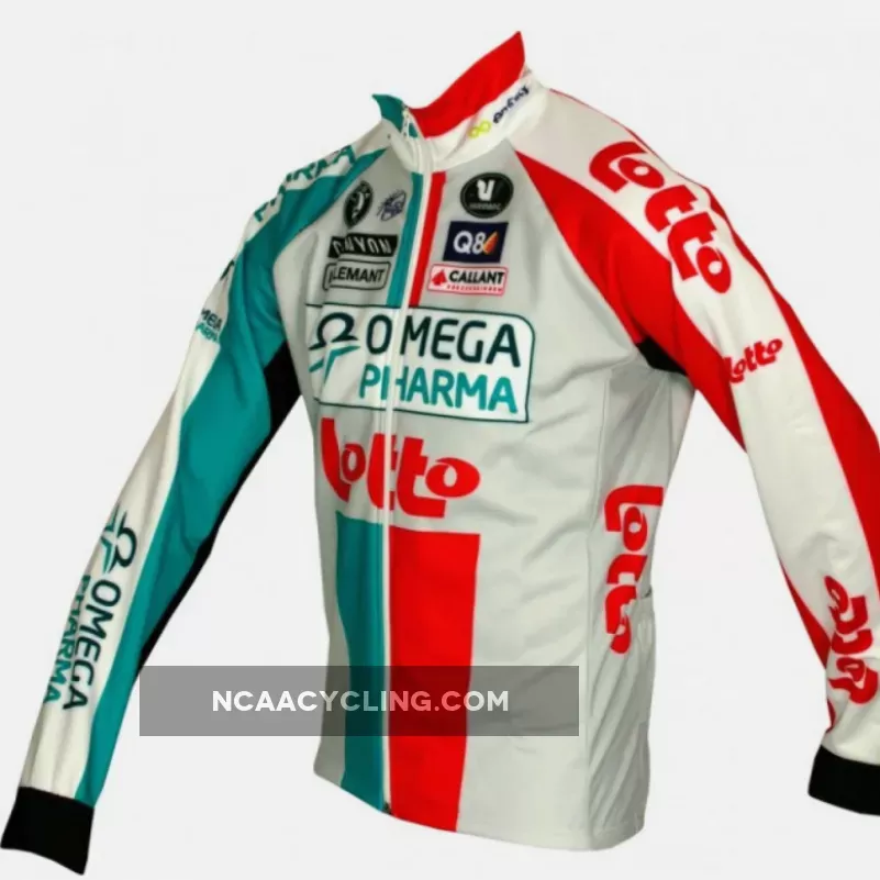OMEGA PHARMA-LOTTO 2011 Vermarc Radsport-Profi-Team Winter Fleece Long Sleeve Jersey Jacket