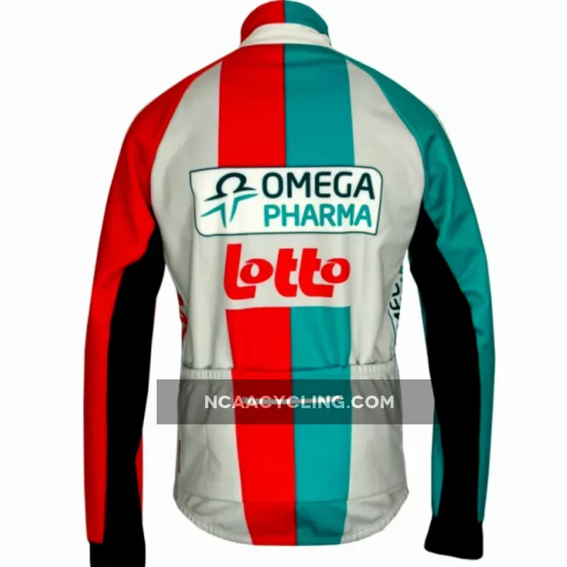 OMEGA PHARMA-LOTTO 2011 Vermarc Radsport-Profi-Team Winter Fleece Long Sleeve Jersey Jacket