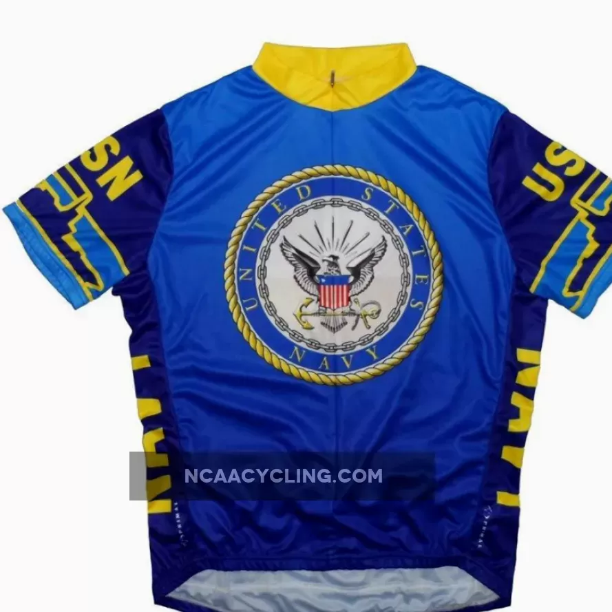 USN United States NAVY Short Sleeve Cycling Jerseys