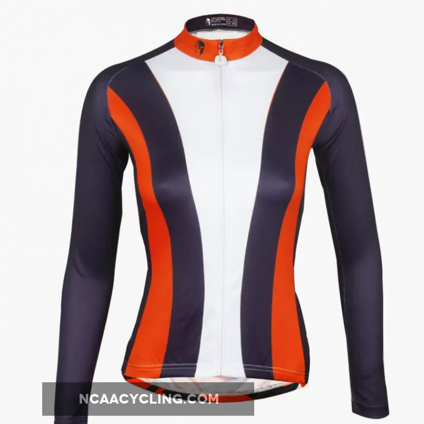 Ilpaladino Red-collar Women's Long-Sleeve Cycling Jersey/Suit Biking Shirts Breathable Spring Autumn Exercise Bicycling Pro Cycle Clothing Racing Apparel Outdoor Sports Leisure Biking Sport Clothes NO.736