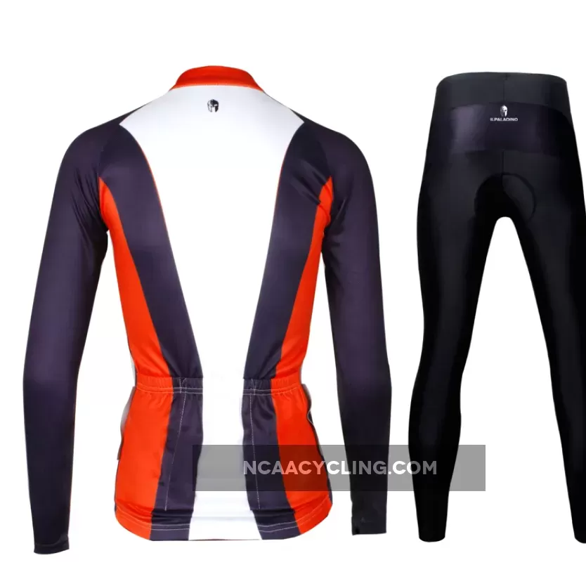 Ilpaladino Red-collar Women's Long-Sleeve Cycling Jersey/Suit Biking Shirts Breathable Spring Autumn Exercise Bicycling Pro Cycle Clothing Racing Apparel Outdoor Sports Leisure Biking Sport Clothes NO.736