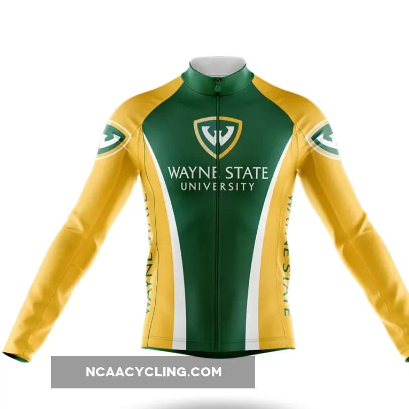 Wayne State University Long Sleeve Cycling Jersey Only