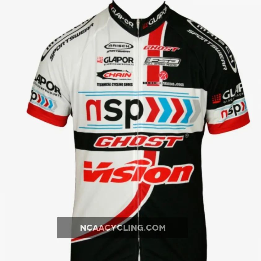 NSP-GHOST 2012 Maisch Radsport-Profi-Team Short Sleeve Jersey