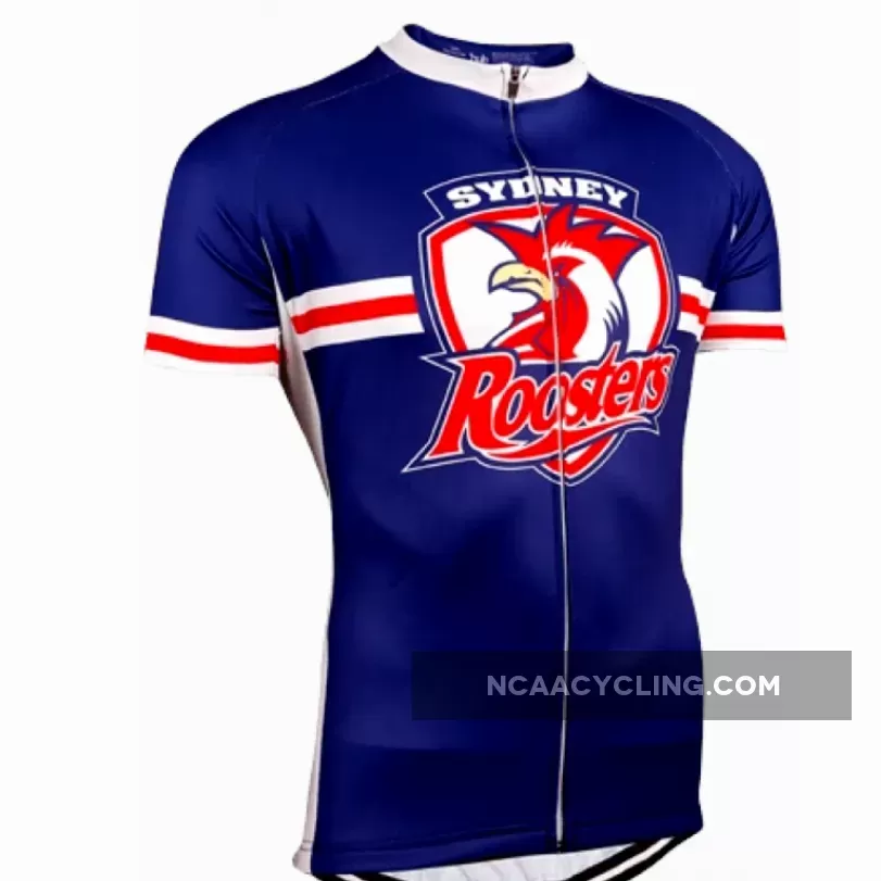 NRL Sydney Roosters Short Sleeve Cycling Jerseys Z-1905923