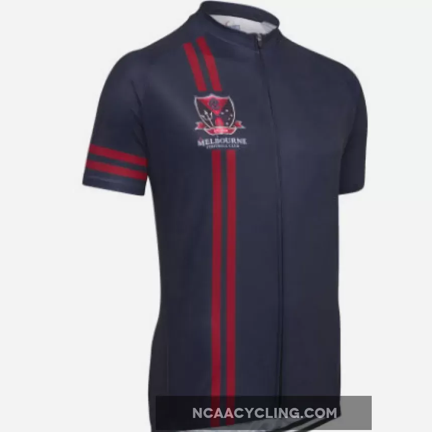 AFL Melbourne Demons Short Sleeve Cycling Jerseys Z-1905878