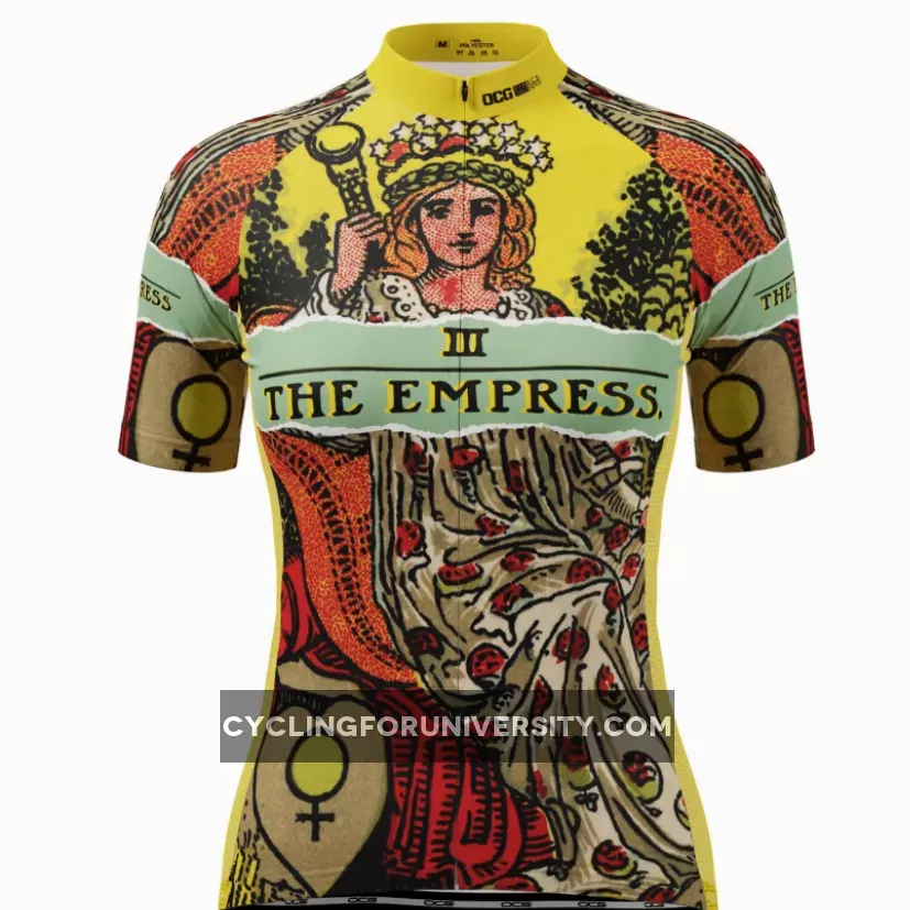 Women's The Empress Tarot Short Sleeve Cycling Jersey