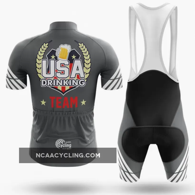 USA Drinking Team - Grey - Men's Cycling / Jersey Only #Arizona Drinking Team