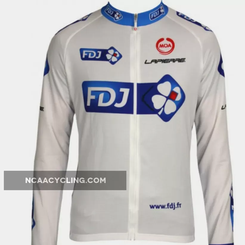 FRANCAISE DES JEUX (FDJ) 2011 MOA Radsport-Profi-Team - Long Sleeve Jersey