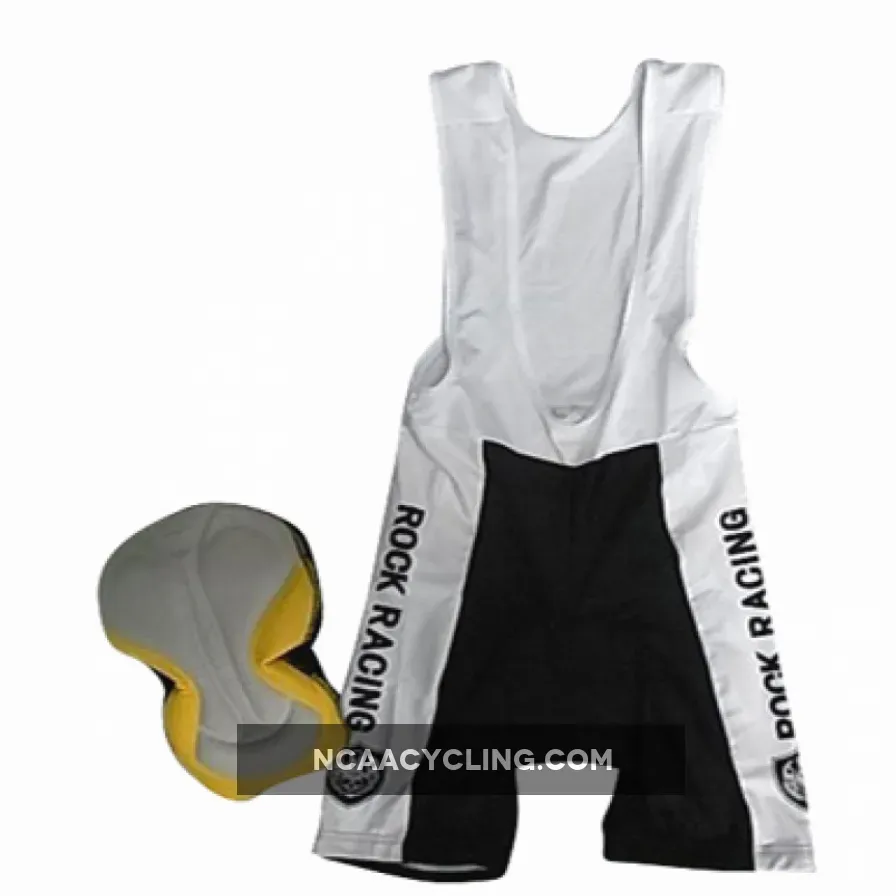 Team Rock Racing Cycling Bib Shorts WHITE To Buy