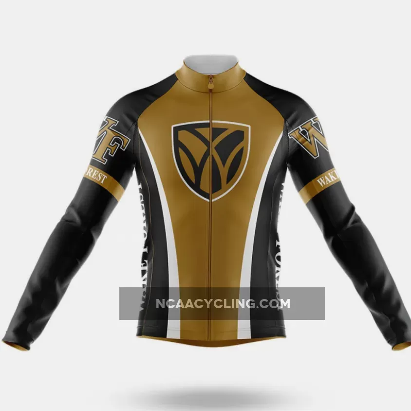 Wake Forest University Long Sleeve Cycling Jersey Only