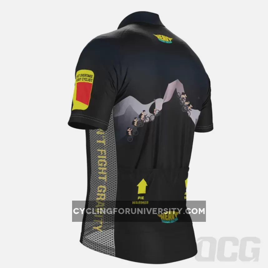 Men's Can't Fight Gravity Series 2 Short Sleeve Cycling Jersey