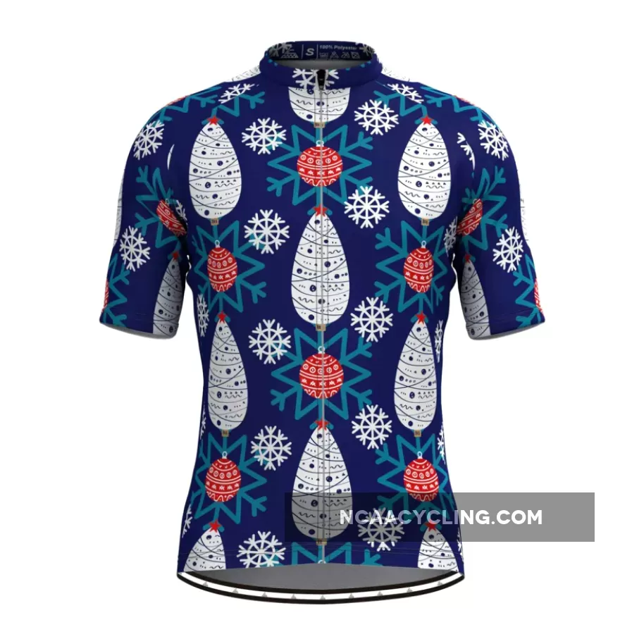 Christmas Graphic Print Cycling Jersey Restock