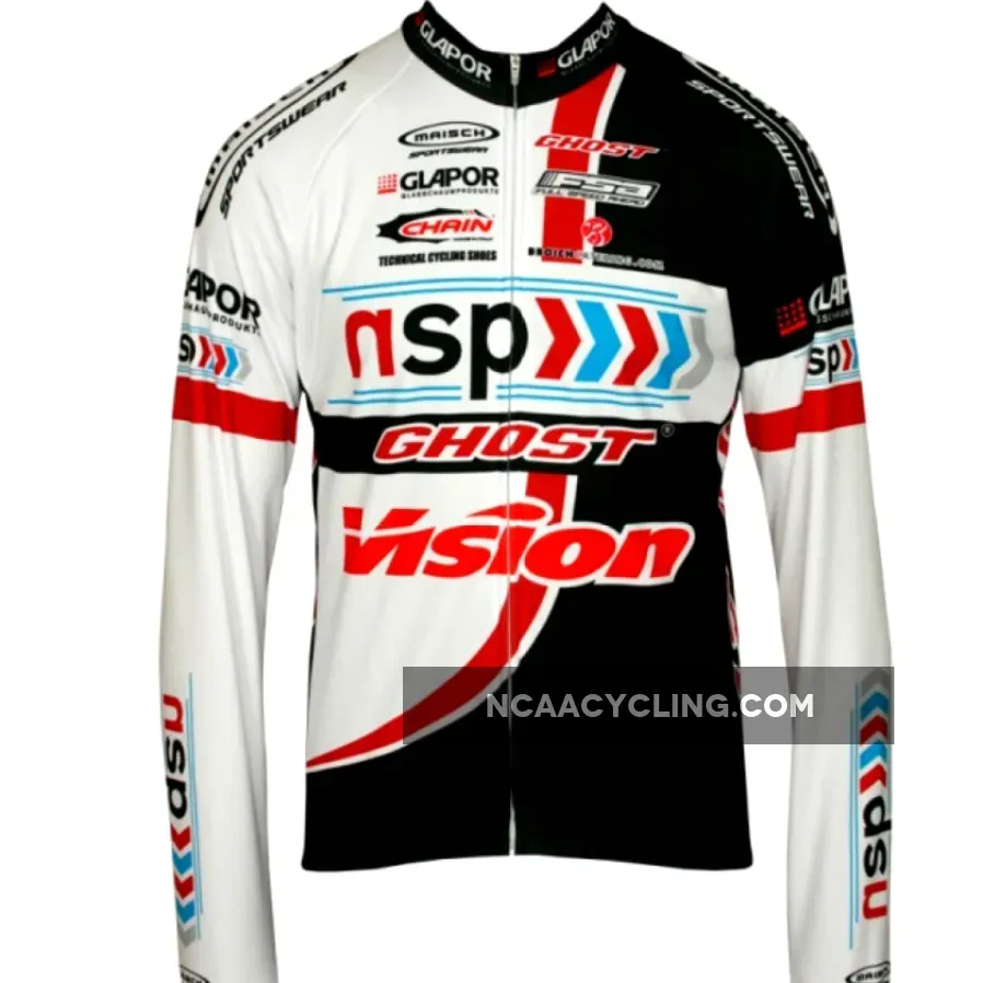 NSP-GHOST 2012 Maisch Radsport-Profi-Team Long Sleeve Jersey