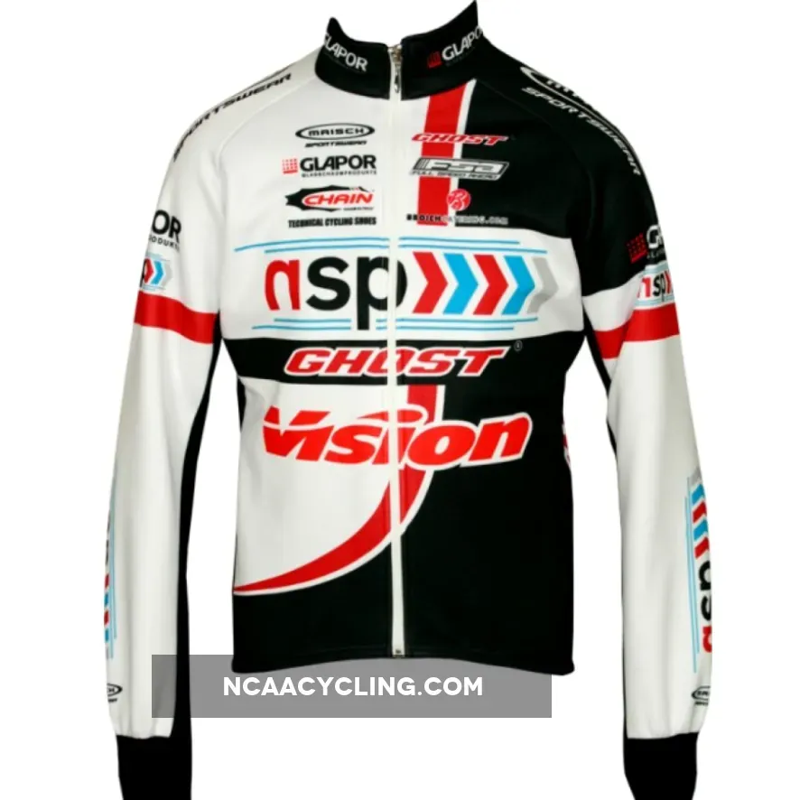 NSP-GHOST 2012 Maisch Radsport-Profi-Team Long Sleeve Jersey