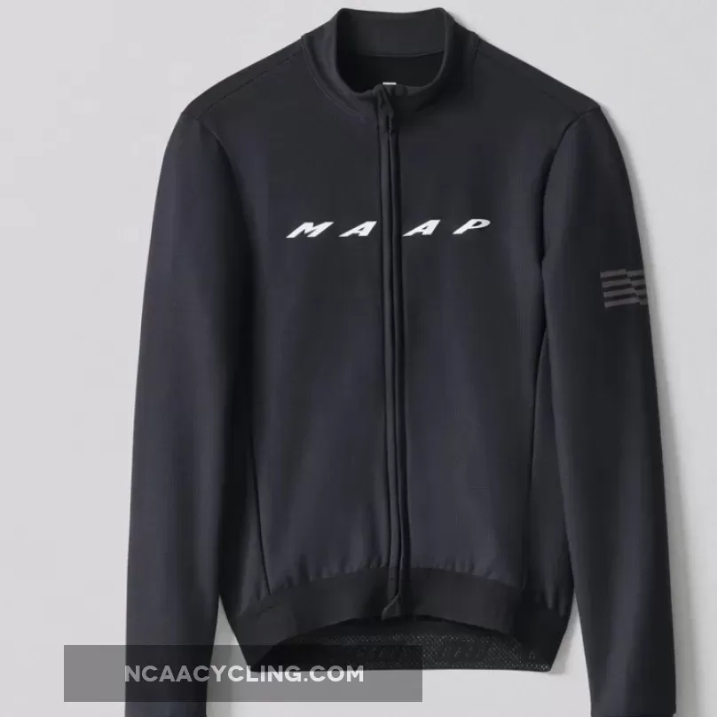 Maap Evade Thermal long sleeves jersey - Black, Maap Thermal Jersey