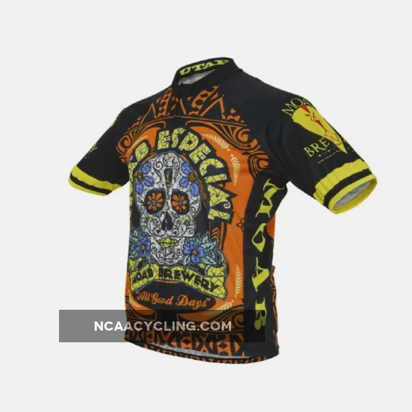 Moab Brewery Especial V2 beer Men's Full Zip Cycling Jersey