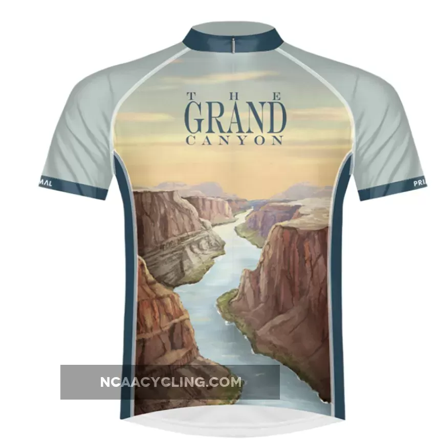 Primal Wear Grand Canyon National Park men's Sport Cut Full Zip Short Sleeve Cycling Jersey GRANJ20M-2