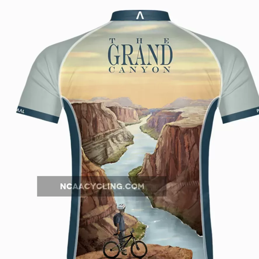Primal Wear Grand Canyon National Park men's Sport Cut Full Zip Short Sleeve Cycling Jersey GRANJ20M-2