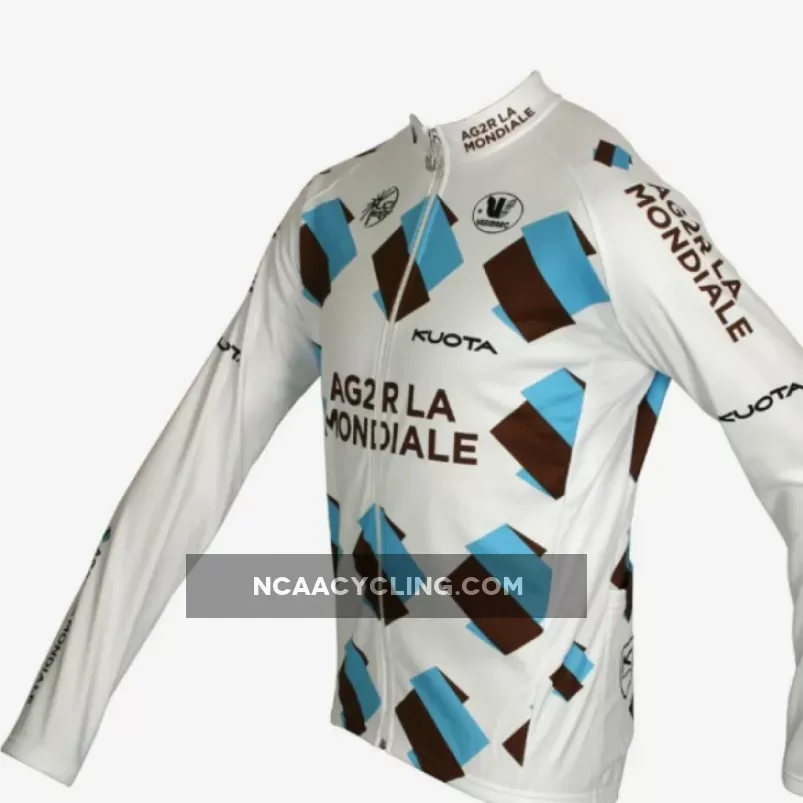 AG2R LA MONDIALE 2011 Vermarc Radsport-Profi-Team - Langarmtrikot Long Sleeve Jersey