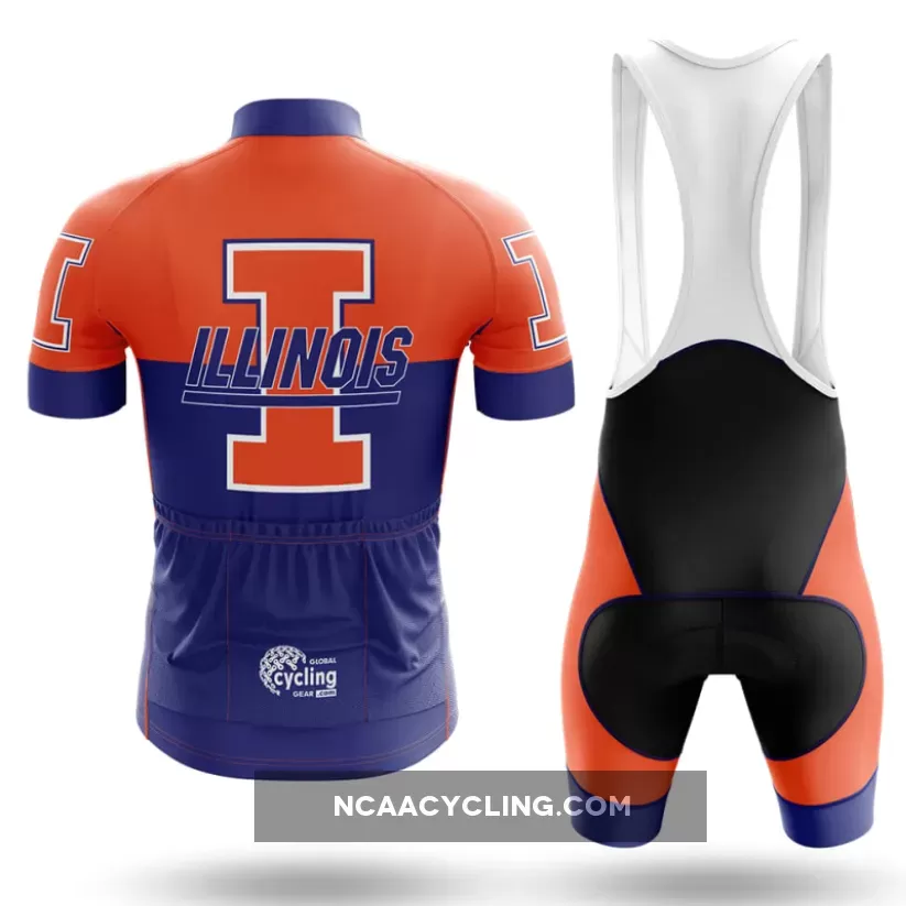 University of Illinois Urbana-Champaign V2 - Men's Cycling / Jersey Only