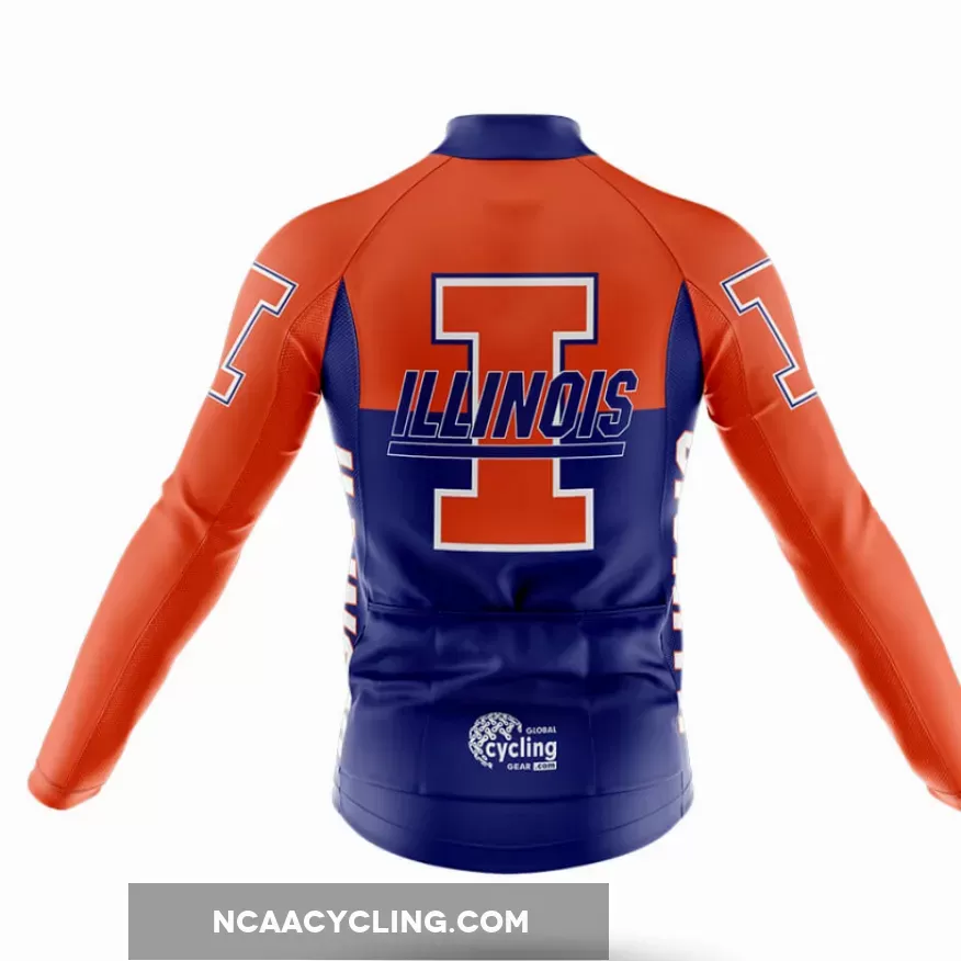 University of Illinois Urbana-Champaign V2 - Men's Cycling / Jersey Only