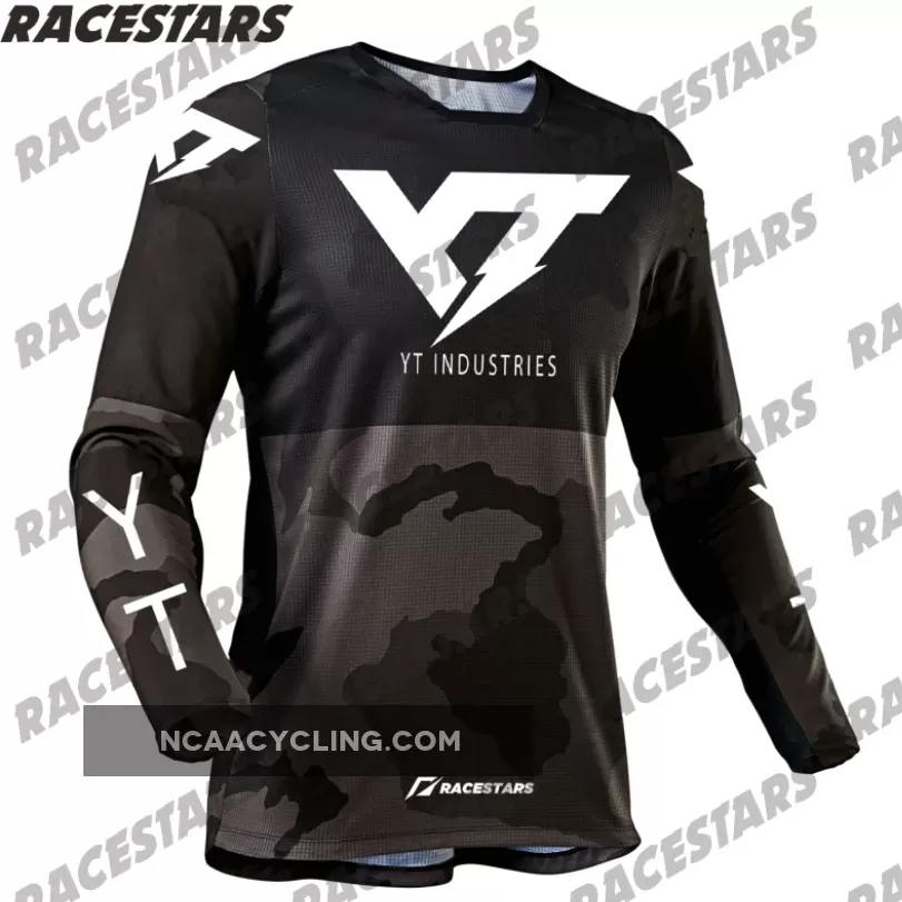 Motocross Jersey MTB Jersey Downhill Mountain Sweatshirt Quick Dry Long Sleeve Bike Cycling Wear