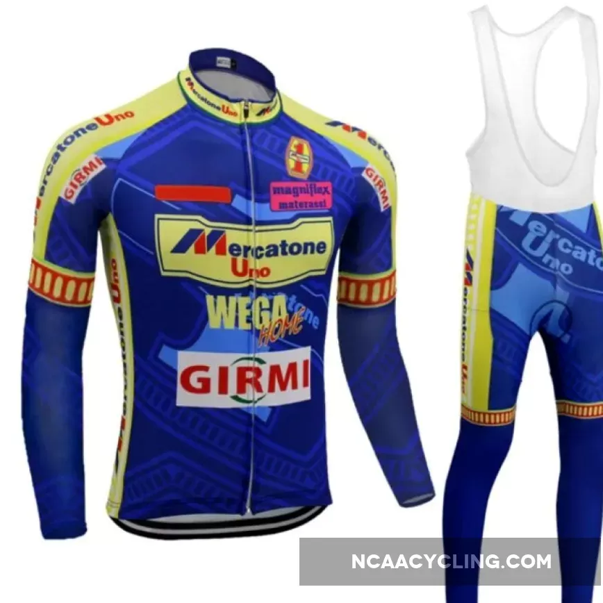 Mercatone Uno Winter Retro Cycling Set Outlet