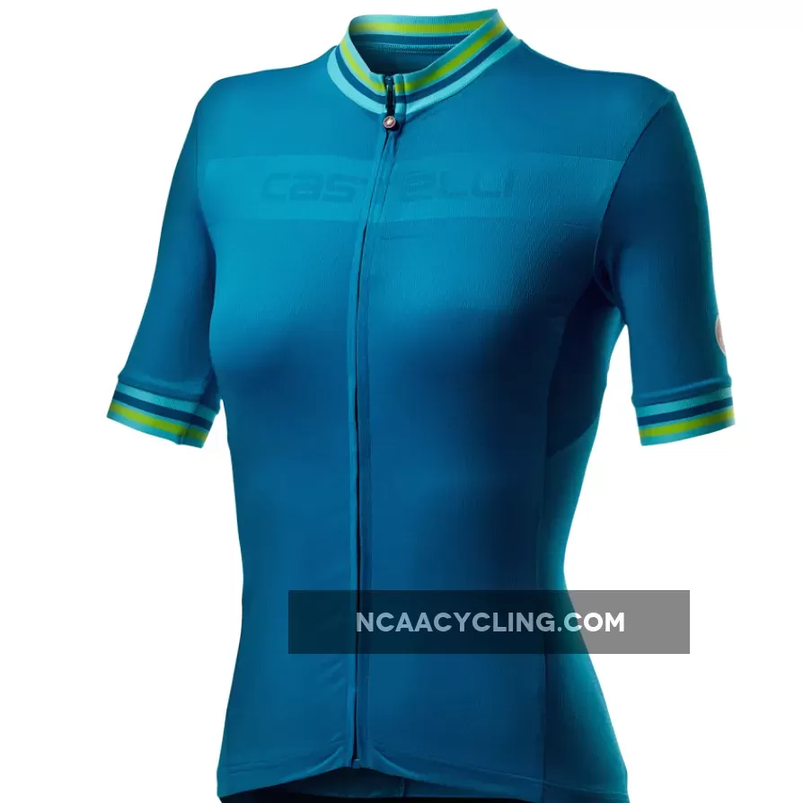 Castelli Promessa 3 Woman Jersey - Blue Restock