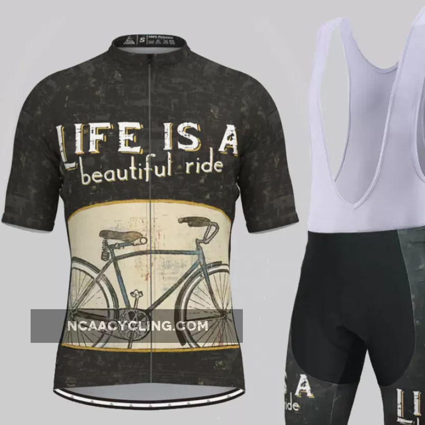 Life Is A Beautiful Ride Cycling Kit Black Outlet