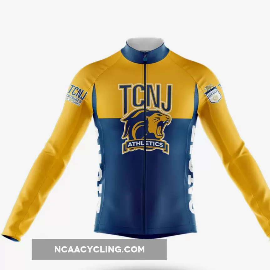 The College of New Jersey V2 Long Sleeve Cycling Jersey Only