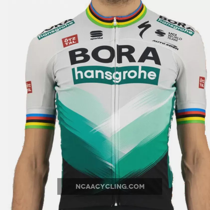 2021 Bora Hansgrohe Bodyfit World Champion Jersey, BOR21J2