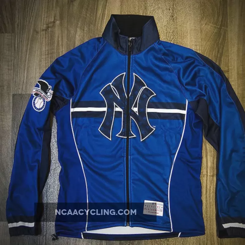 MLB New York Yankees Long Sleeve Cycling Jerseys Z-1905228