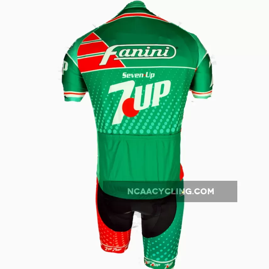Seven Up Fanini Full Zipper Retro Jersey, Brand New SEV18J1