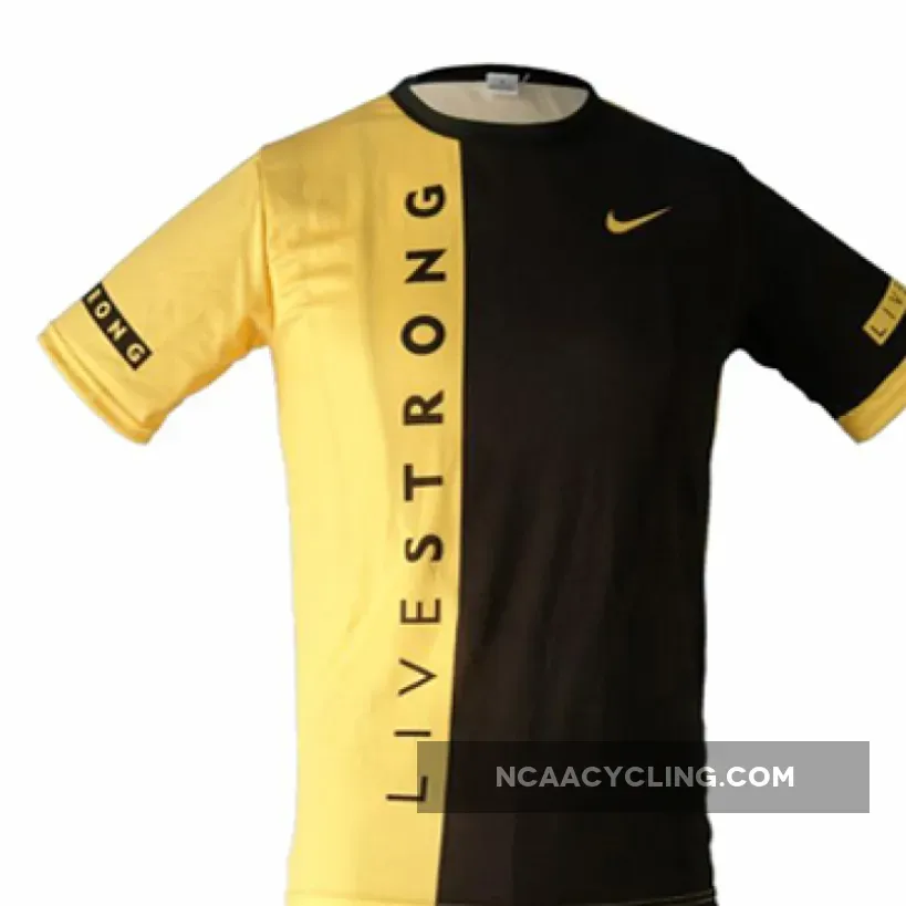 2009 Livestrong Cycling Short Sleeve Jersey Brand New