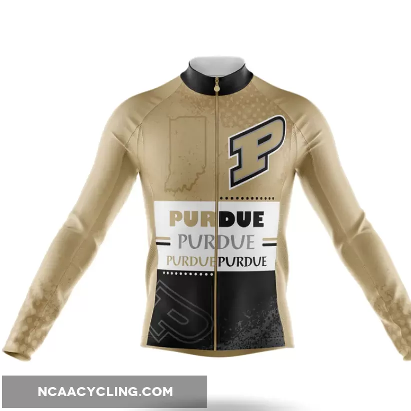 Purdue University Cycle Long Sleeve Cycling Jersey Only