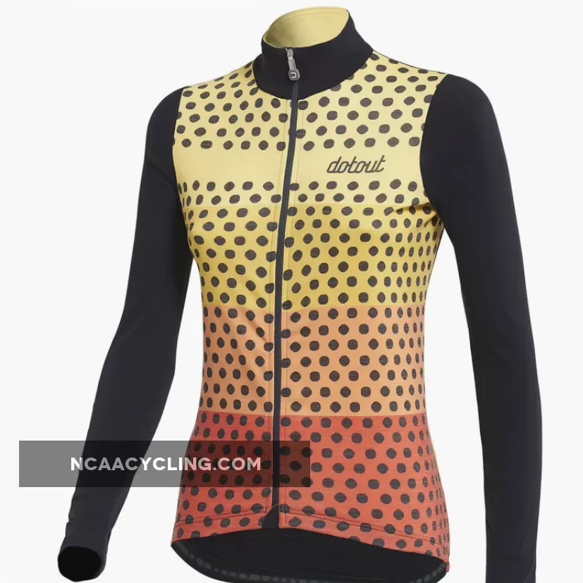 Dotout Fanatica Wool woman long sleeves jersey - Yellow orange