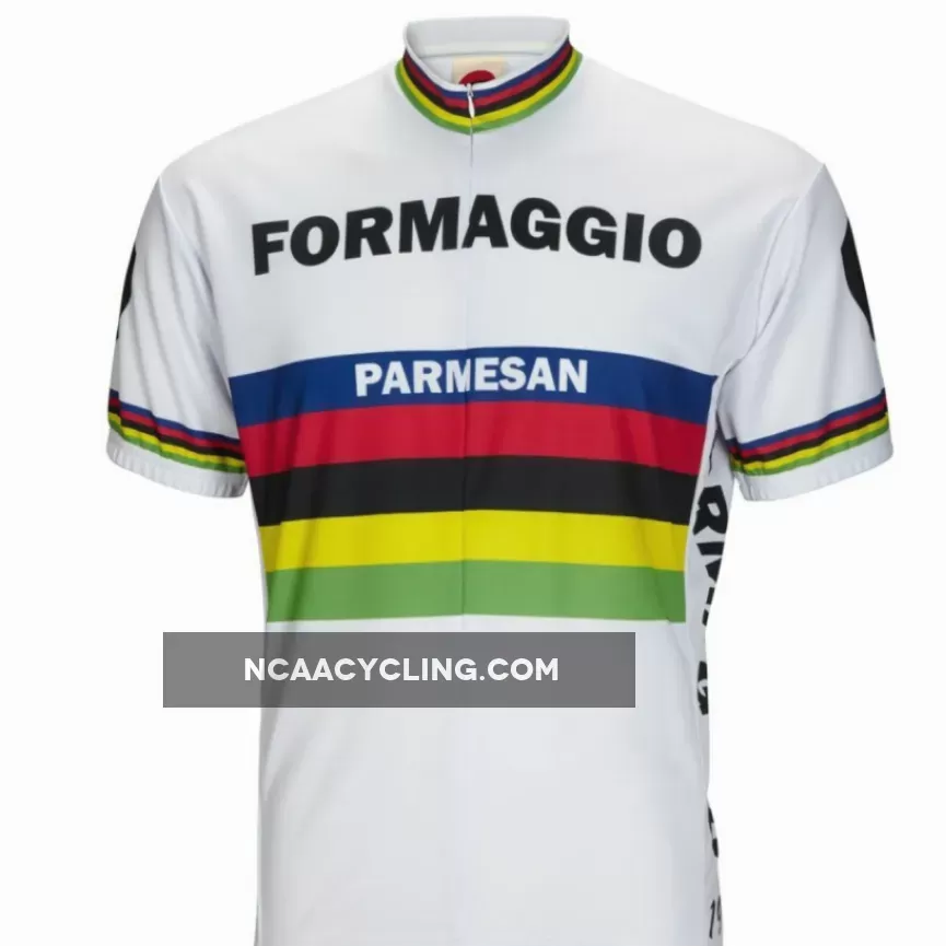 Formaggio 1965 World Champ Short sleeve 19" zip men's cycling jersey