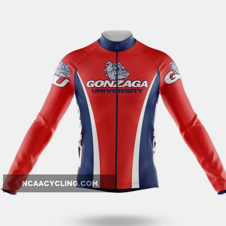 Gonzaga University Long Sleeve Cycling Jersey Only