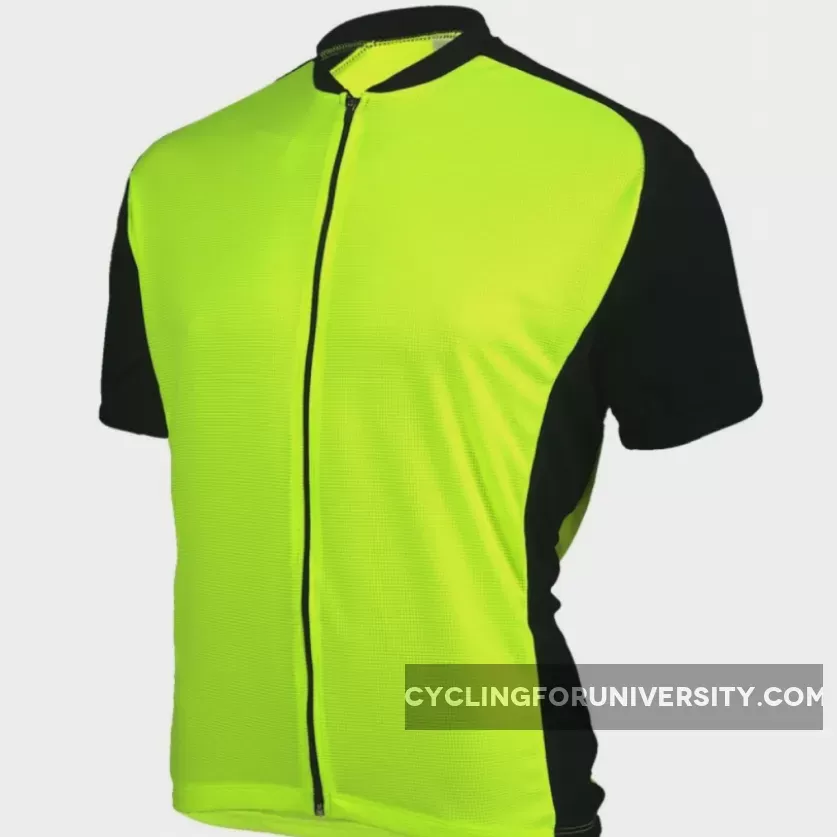 World Jerseys Men's Club Short sleeve Full zip cycling jersey