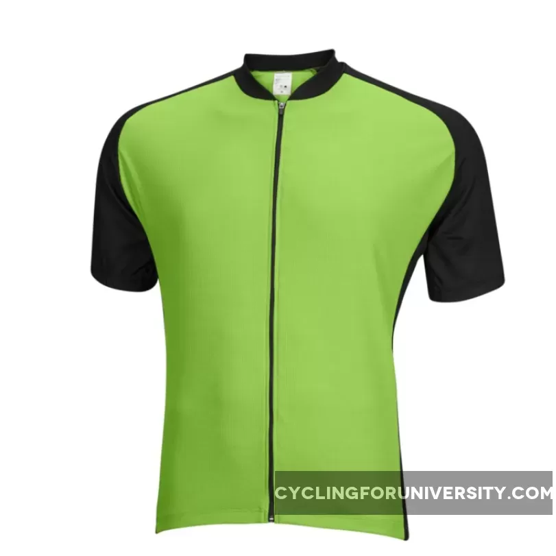 World Jerseys Men's Club Short sleeve Full zip cycling jersey
