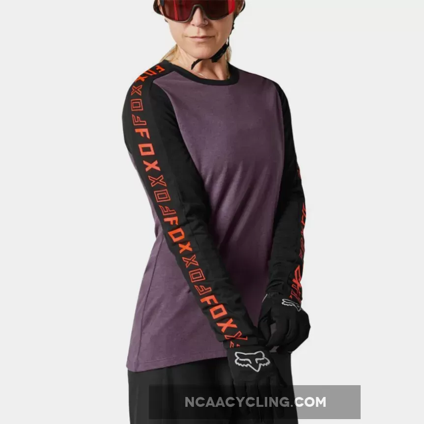 Fox Ranger Dr woman long sleeves jersey - Violet, Dr Violet 27447-166