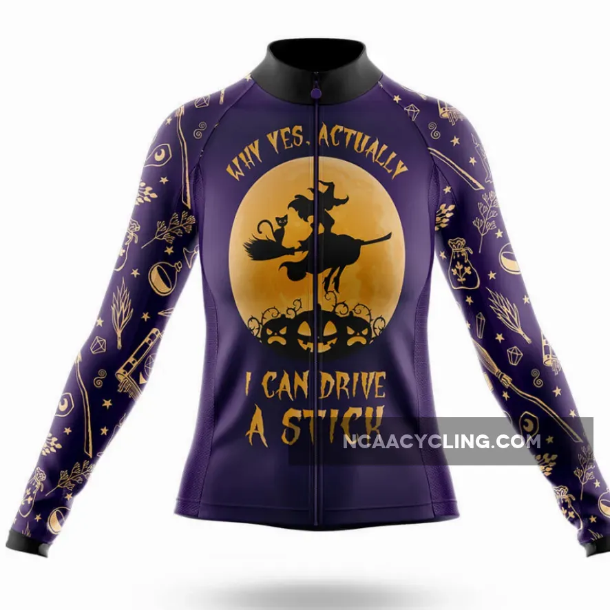 Drive A Stick - Women's Cycling Kit / Long Sleeve Jersey