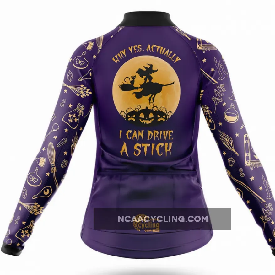 Drive A Stick - Women's Cycling Kit / Long Sleeve Jersey