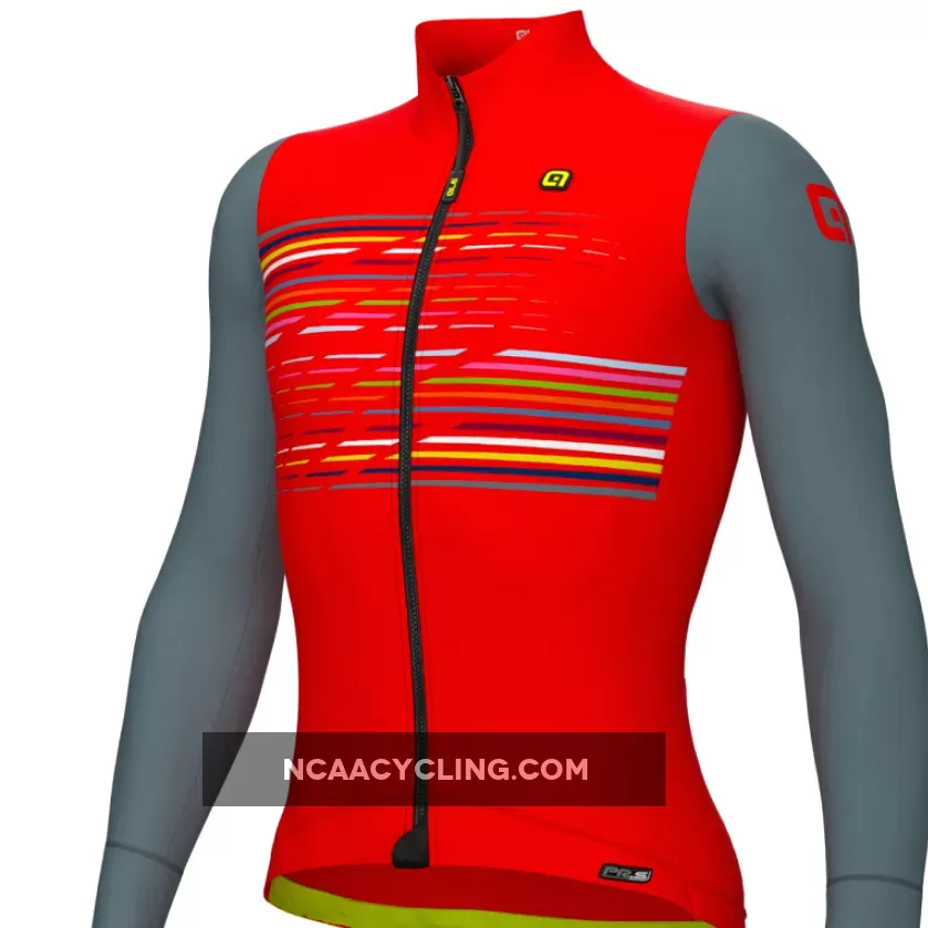 Ale PR-S Logo Long Sleeve Jersey - Red Restock