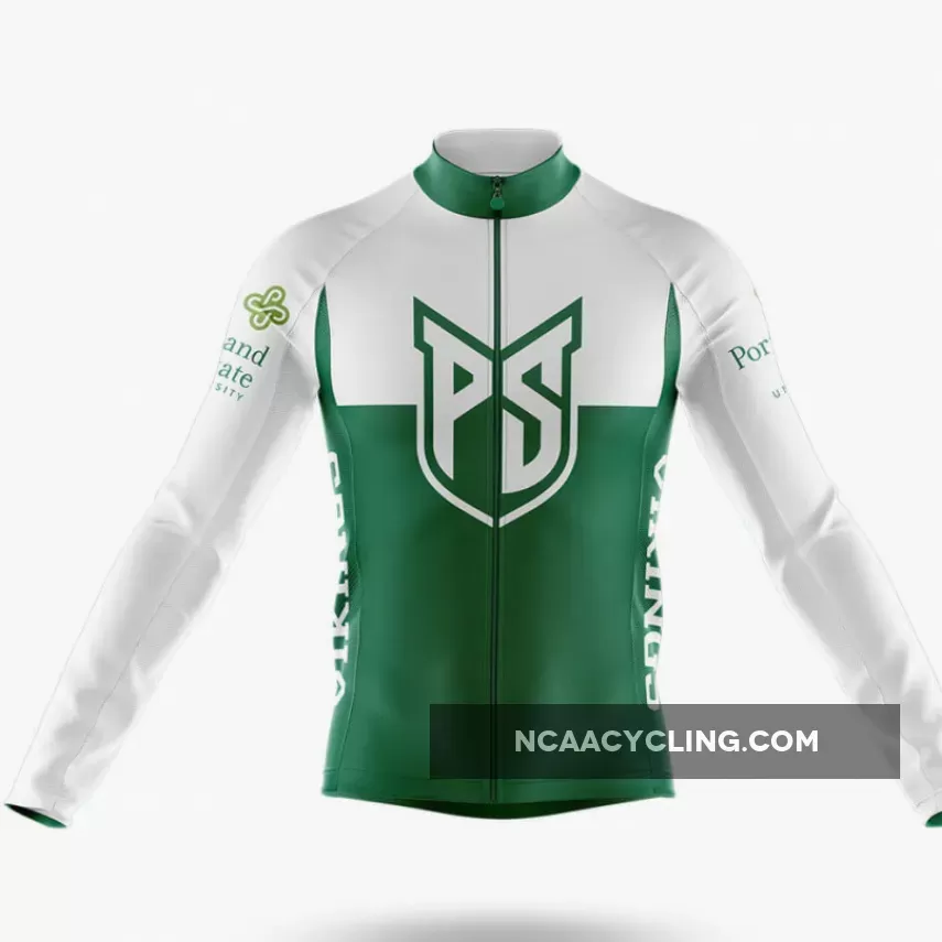Portland State University V2 Long Sleeve Cycling Jersey Only