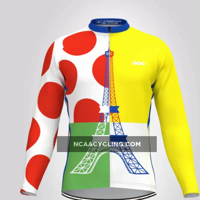 Tour de France Leaders KOM Sprinters Men's LS Jersey