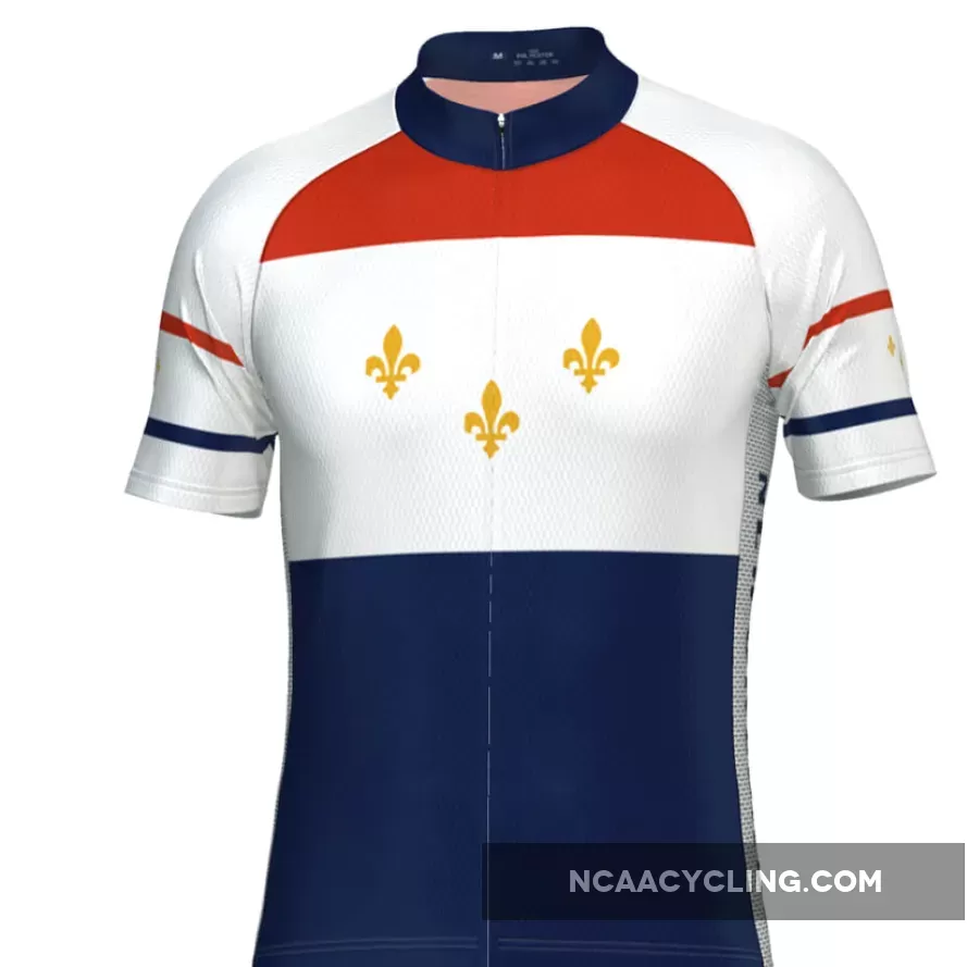 Men's New Orleans USA State Short Sleeve Cycling Jersey