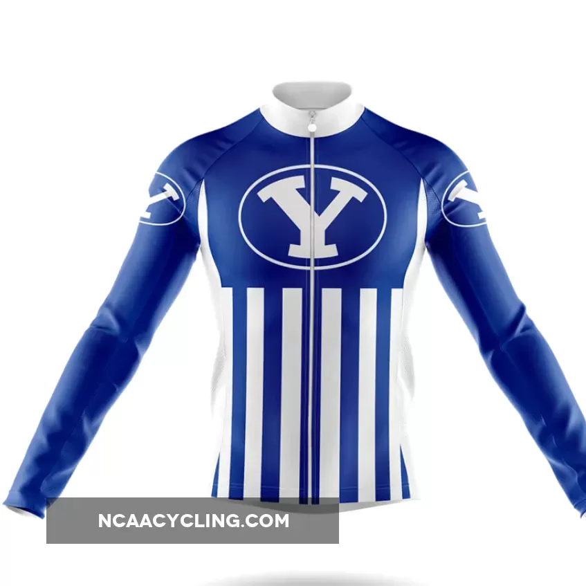 Brigham Young University USA Long Sleeve Cycling Jersey Only
